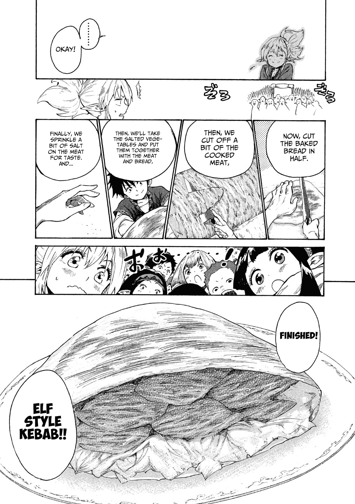 Mazumeshi Elf to Yuboku gurashi Chapter 2 38